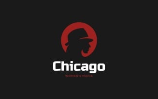 Chicago Silhouette Logo Style