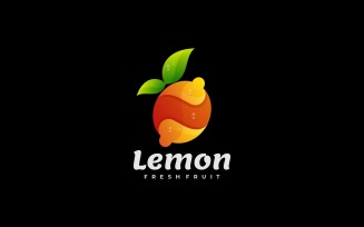 Lemon Gradient Logo Style