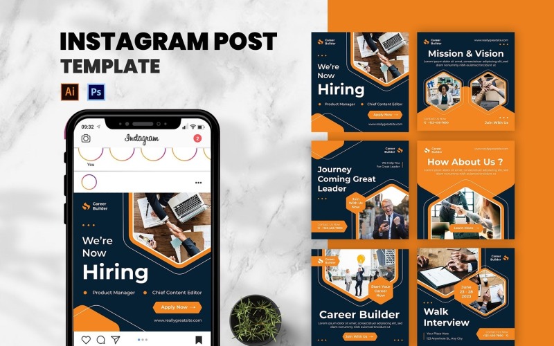 Career Builder Instagram Post Social Media