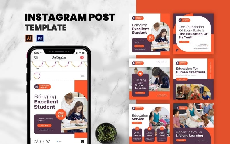 Education Student Instagram Post Social Media