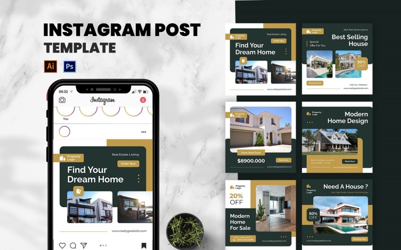 Property Market Instagram Post Social Media
