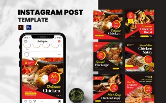 Spicy Chicken Instagram Post