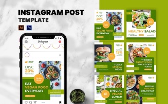 Vegan Food Instagram Post