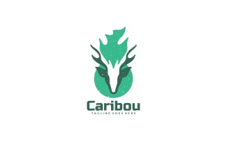 Caribou Simple Logo Template