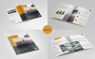 A4 Brochure Template Layout Design Minimal Professional Brochure Design