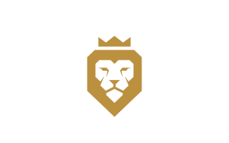 King Lion Vector Logo Template