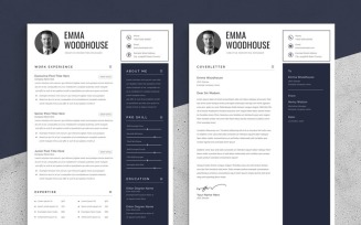 Resume Template with Cover Letter