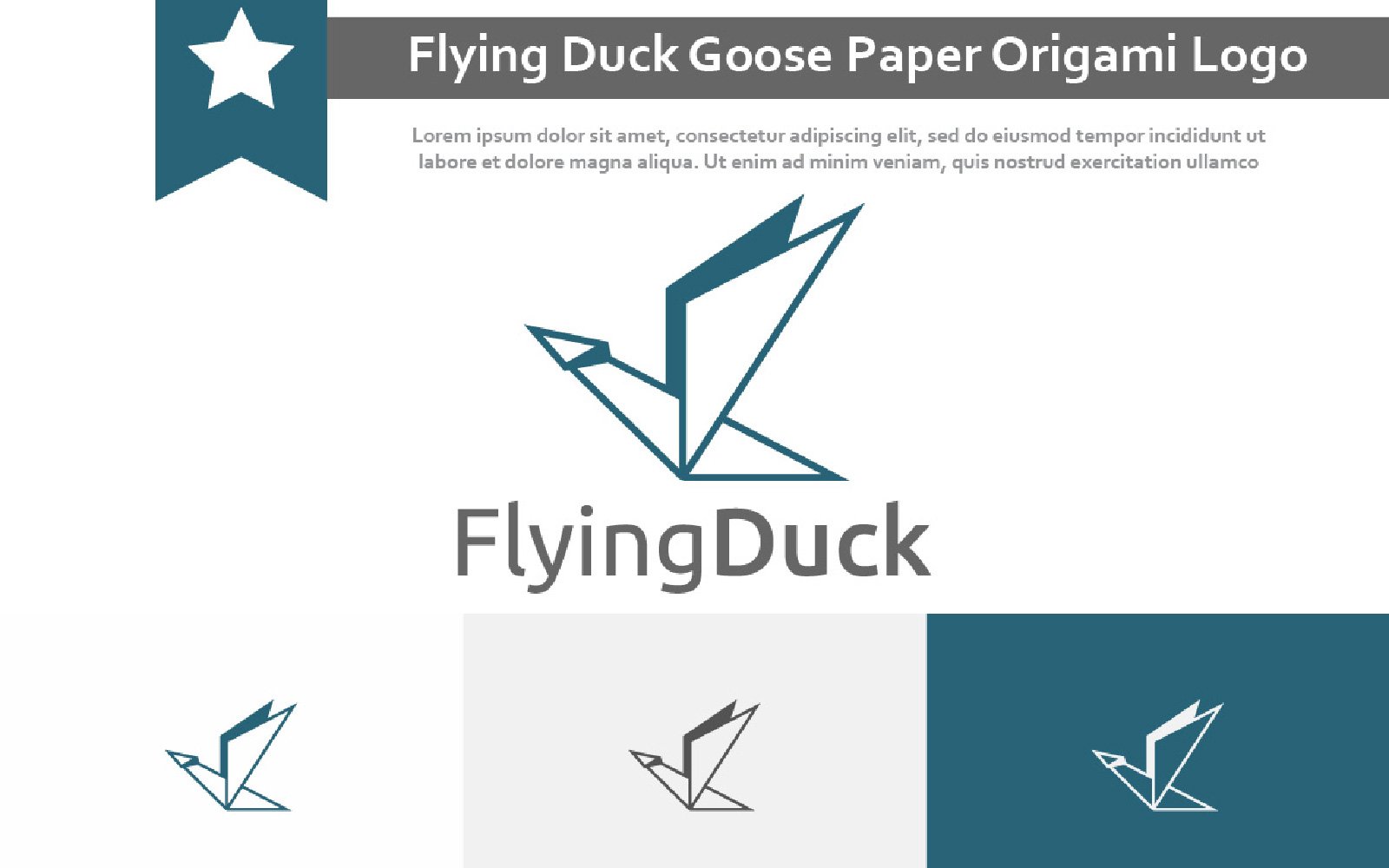 Template #219077 Duck Goose Webdesign Template - Logo template Preview