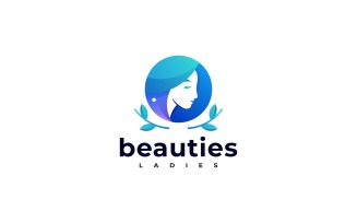 Beauties Gradient Logo Style