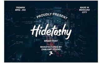 Hidetoshy Font - Hidetoshy Font