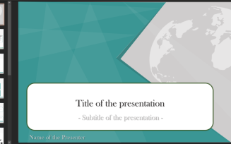Professional Power Point Presentation Template (business, scientific)