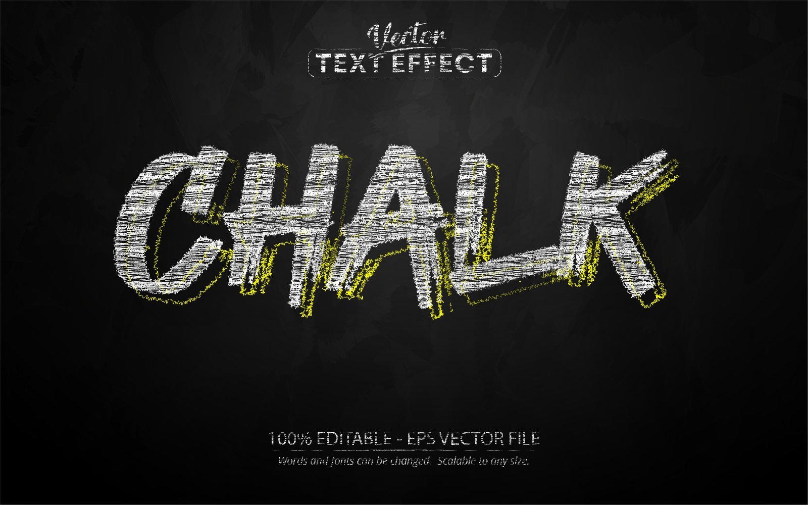 Template #219164 Effect Chalk Webdesign Template - Logo template Preview