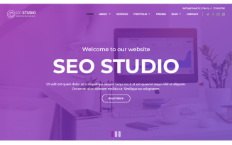 SEO & Web Design Website Template
