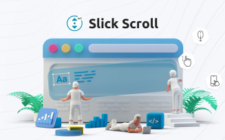 Slick Scroll — Makes the Mouse Wheel Scroll Movement on Your Website Smooth WordPress Plugin