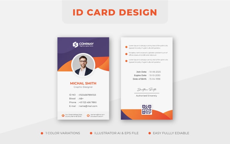 Template #219222 Id Business Webdesign Template - Logo template Preview