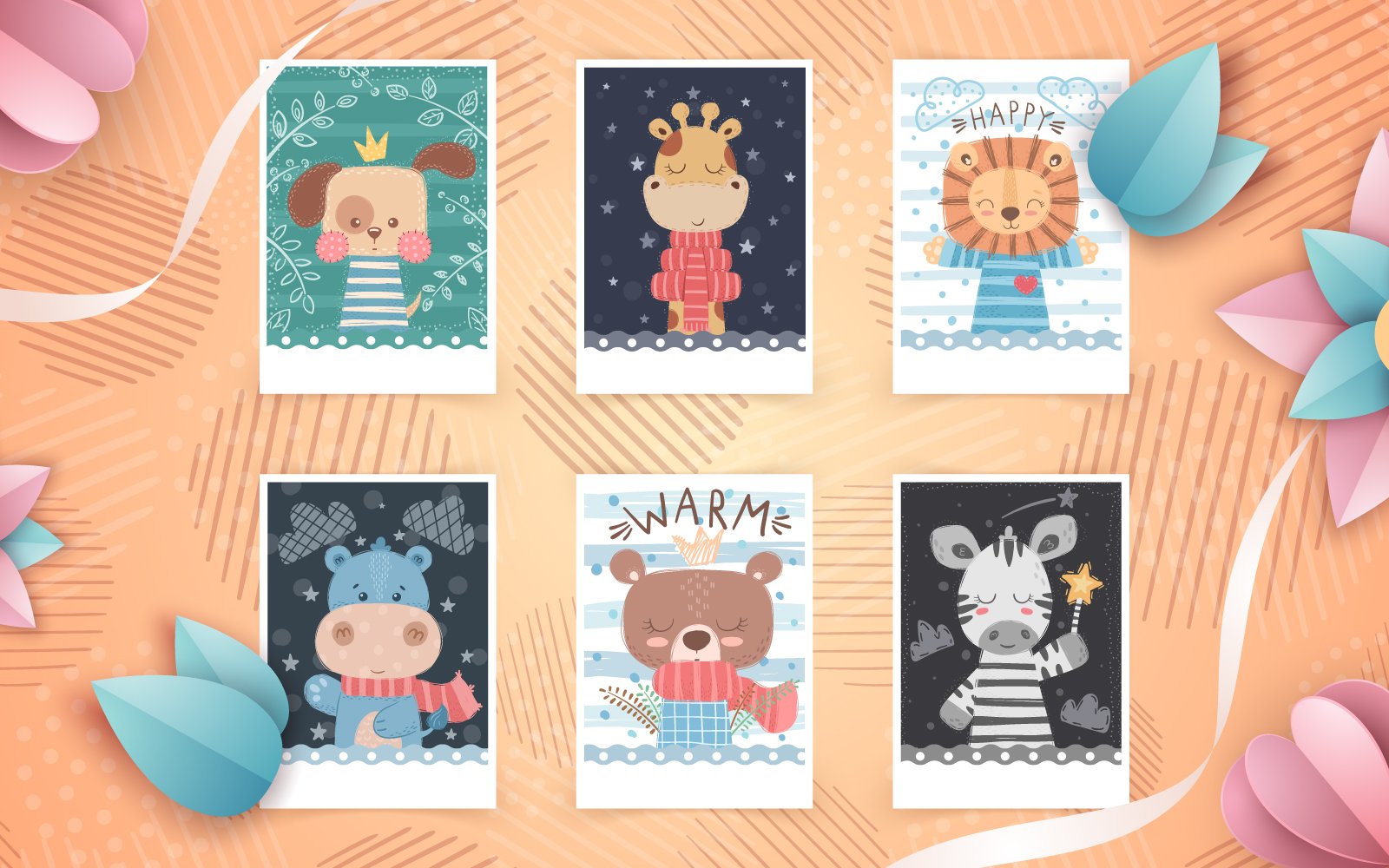 Kit Graphique #219247 Chiot Girafe Web Design - Logo template Preview