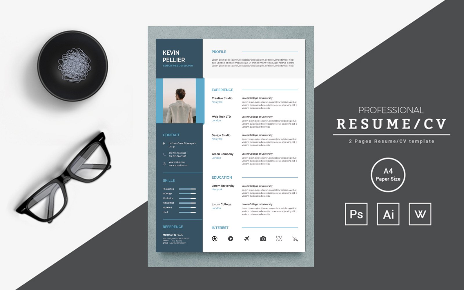Template #219335 Cover Letter Webdesign Template - Logo template Preview