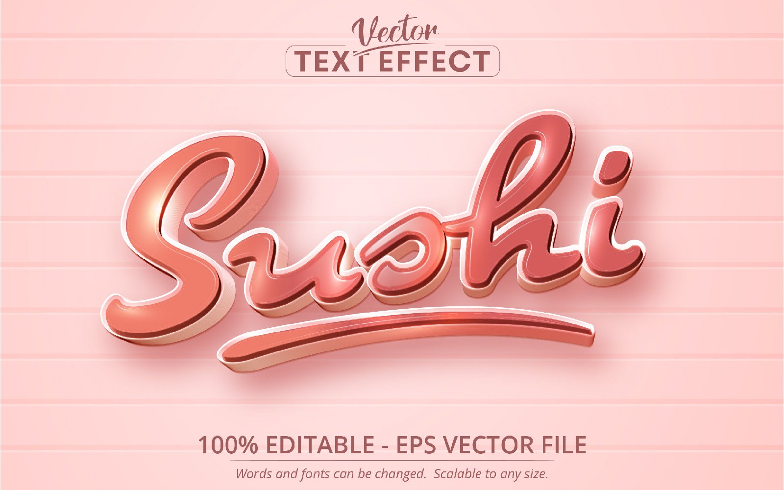 Template #219363 Effect Text Webdesign Template - Logo template Preview