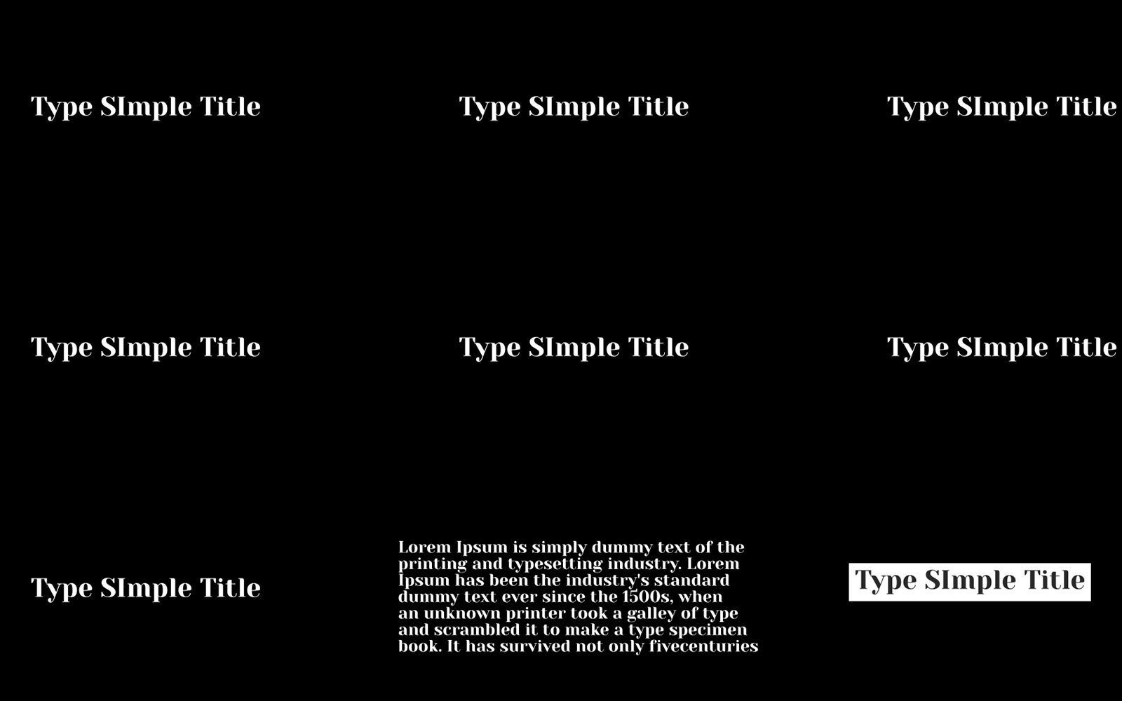 Kit Graphique #219425 Animated Titles Divers Modles Web - Logo template Preview