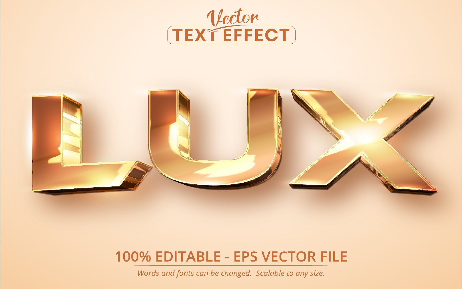 Template #219449 Effect Gold Webdesign Template - Logo template Preview