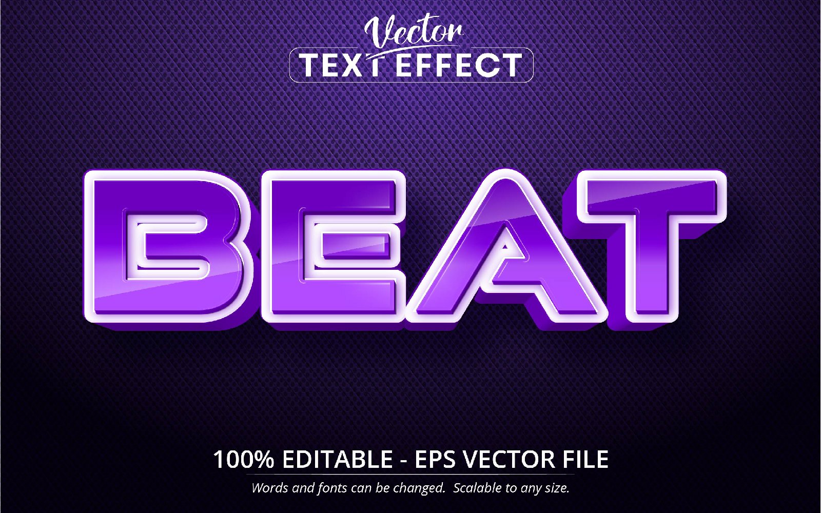 Template #219451 Effect Text Webdesign Template - Logo template Preview