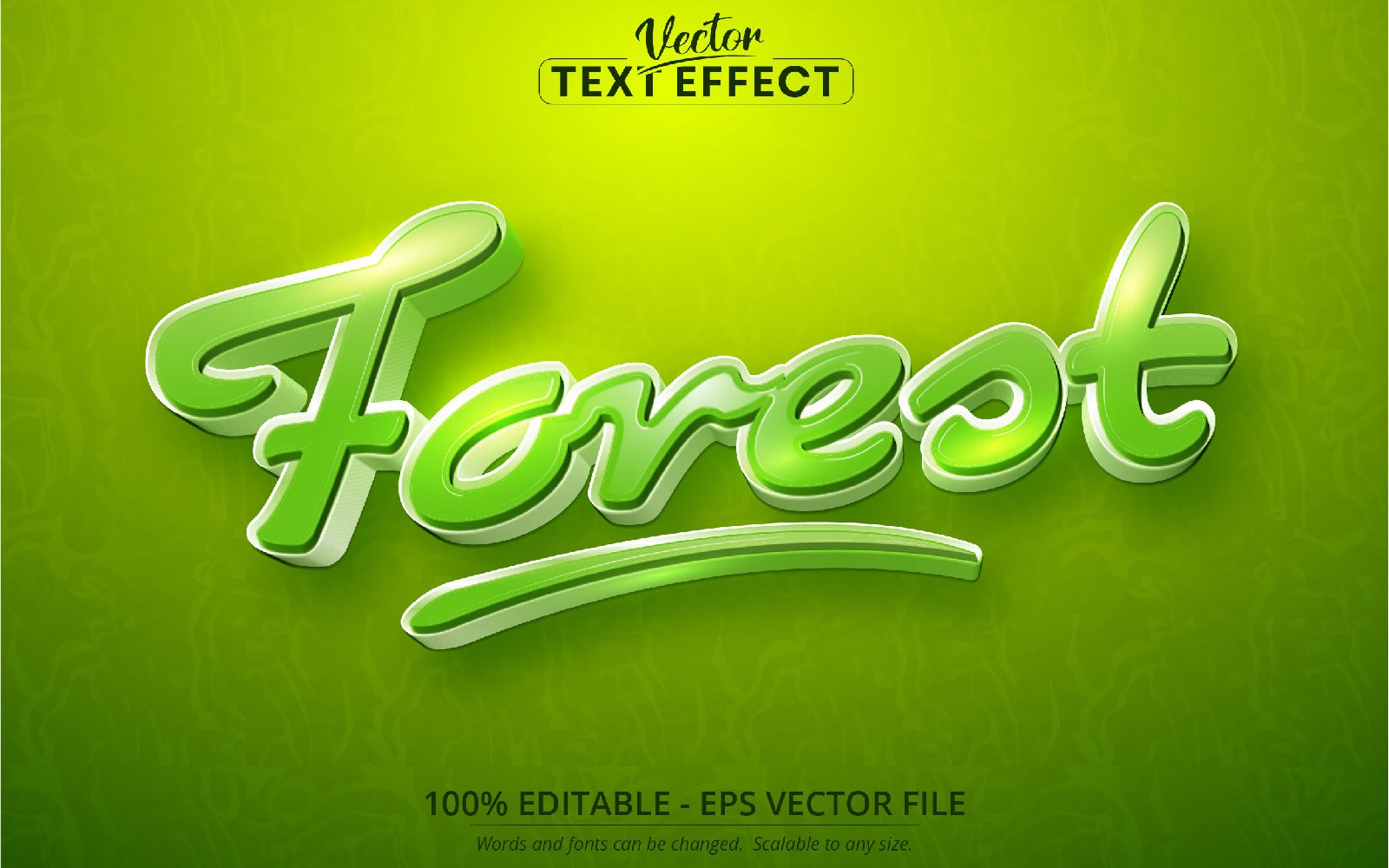 Template #219475 Effect Text Webdesign Template - Logo template Preview