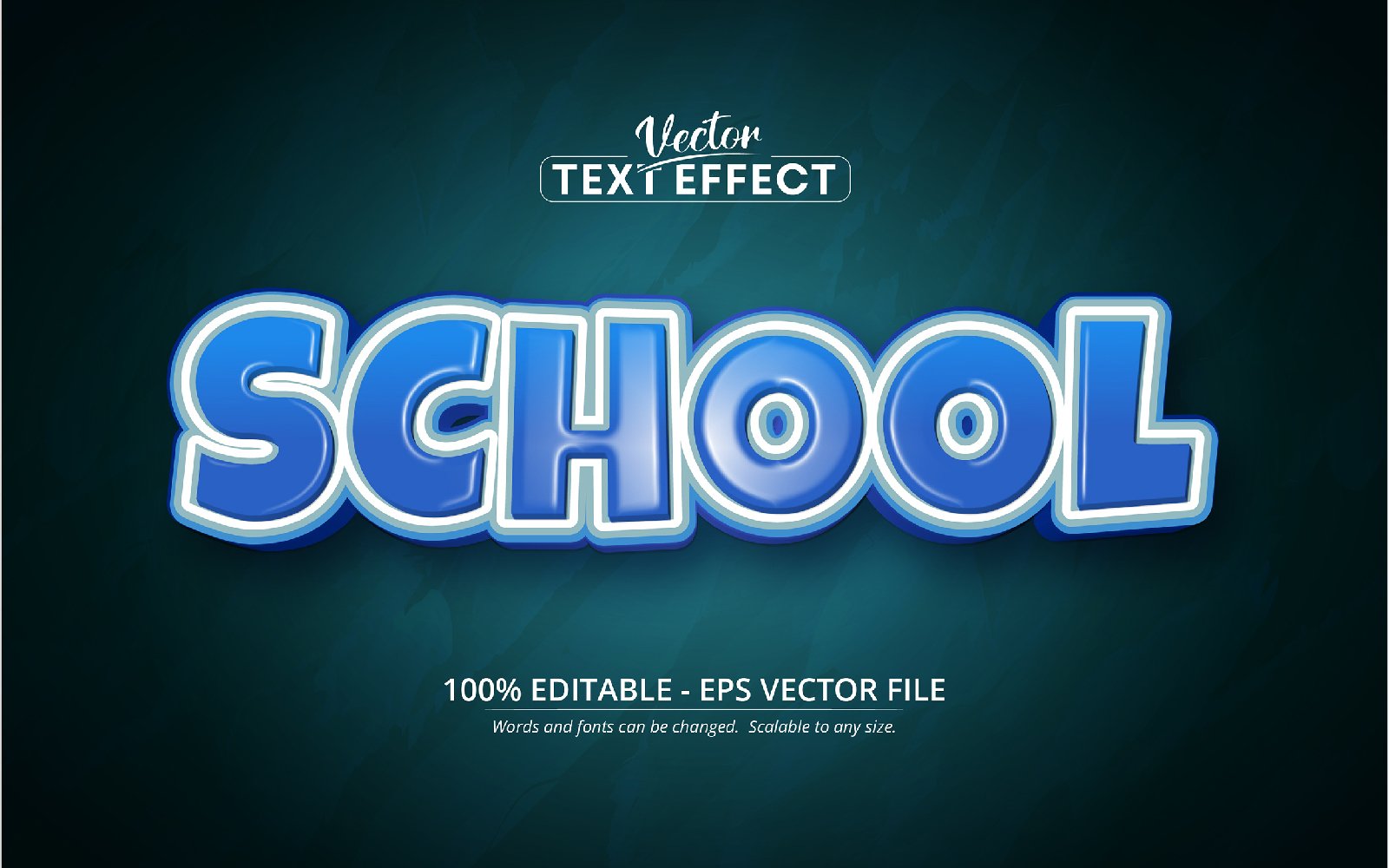 Template #219484 Effect Text Webdesign Template - Logo template Preview