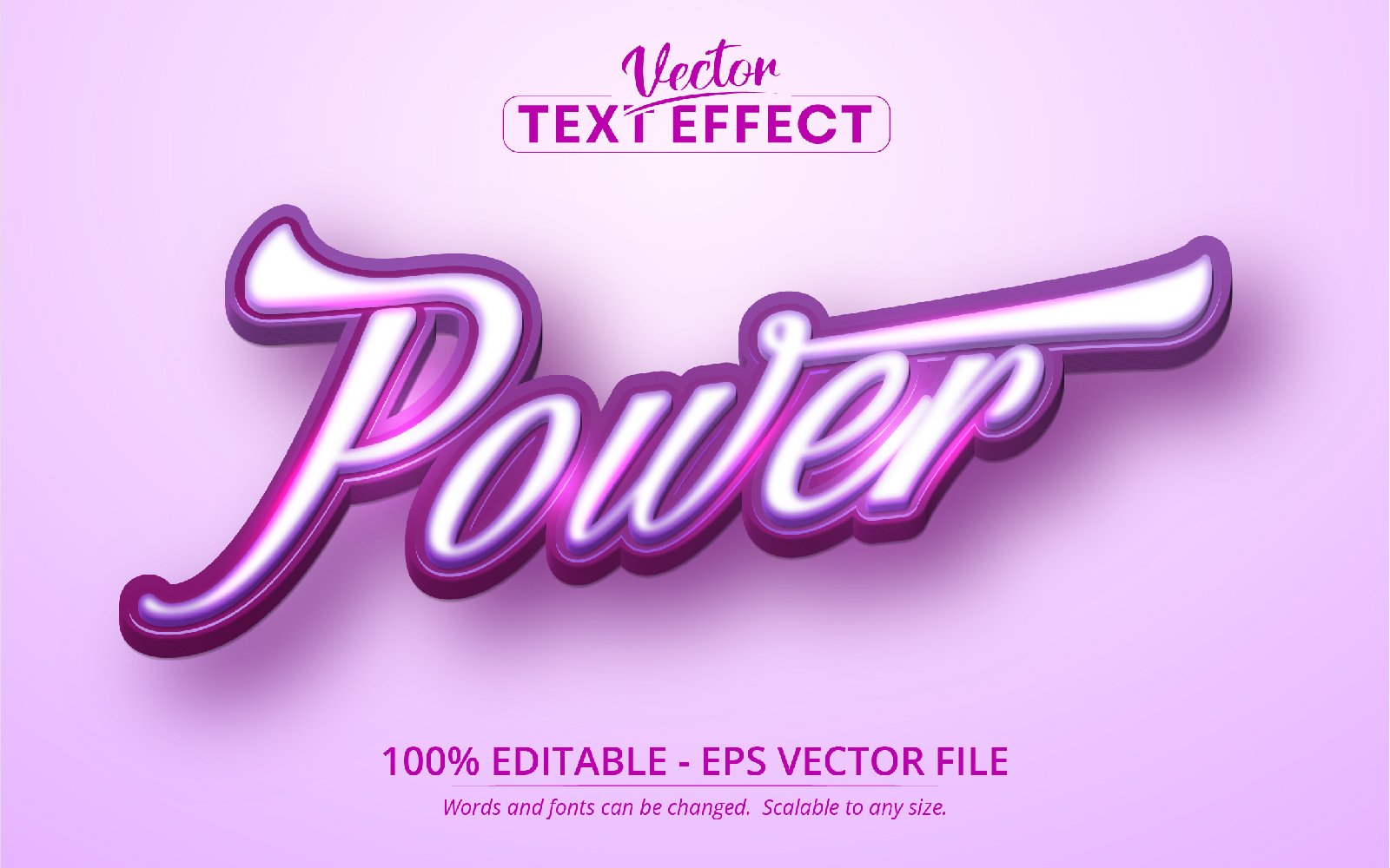 Template #219501 Effect Text Webdesign Template - Logo template Preview