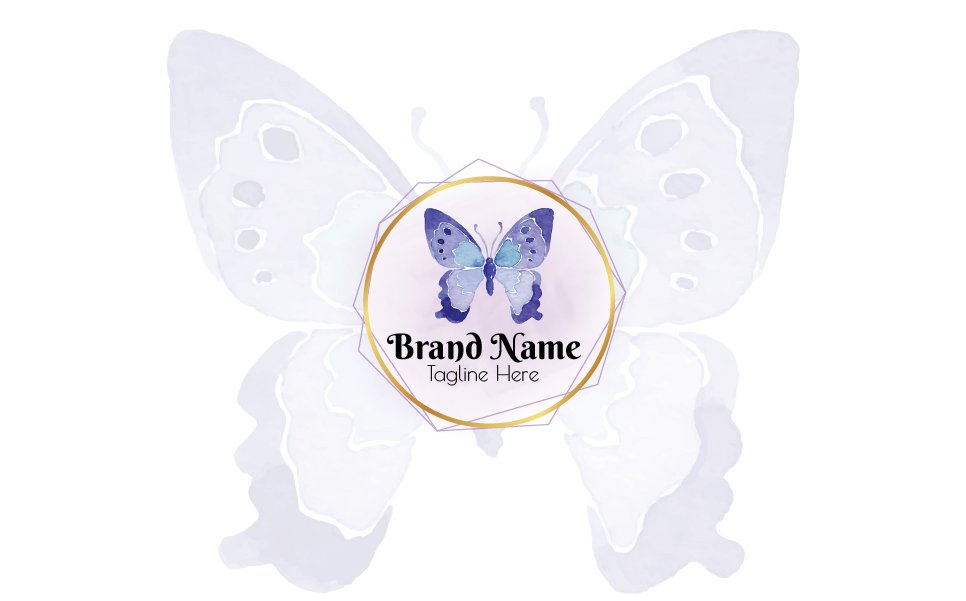 Template #219507 Beauty Butterfly Webdesign Template - Logo template Preview