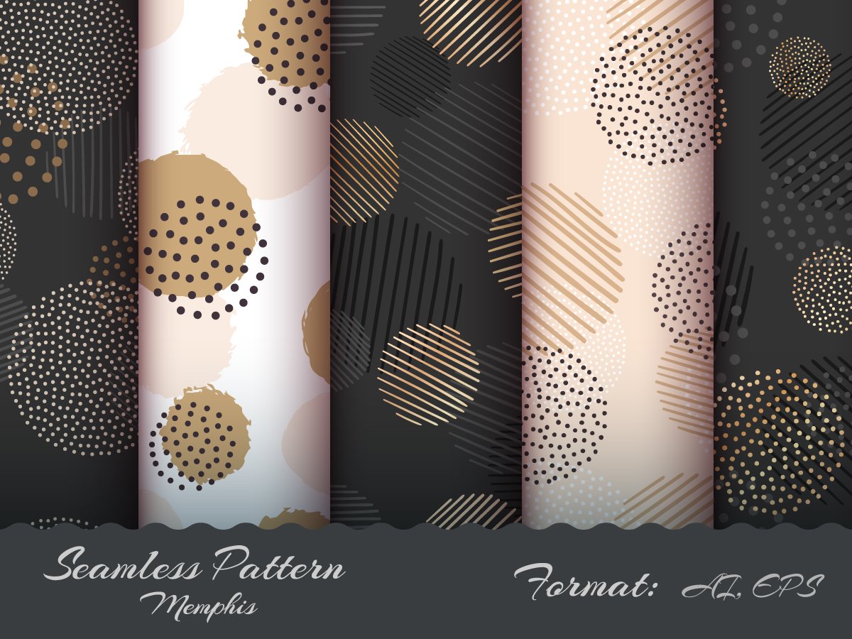 Kit Graphique #219585 Seamless Cercle Web Design - Logo template Preview