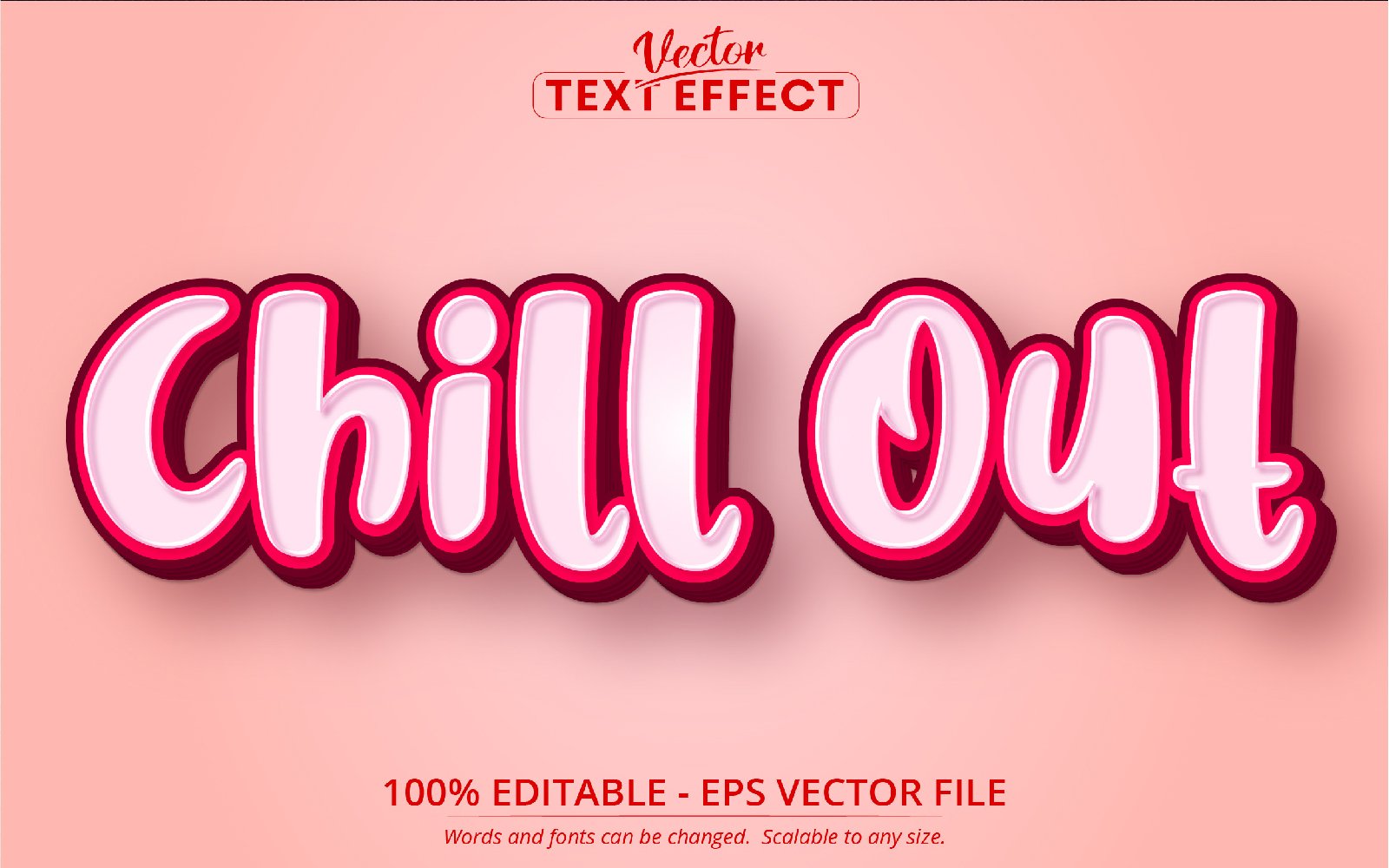 Template #219637 Effect Text Webdesign Template - Logo template Preview