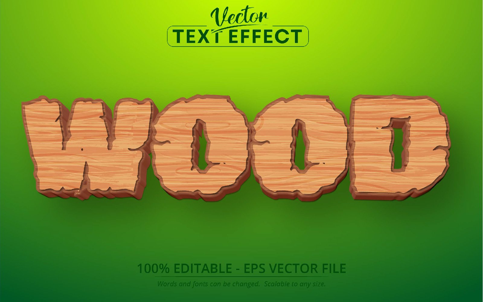 Template #219699 Effect Text Webdesign Template - Logo template Preview