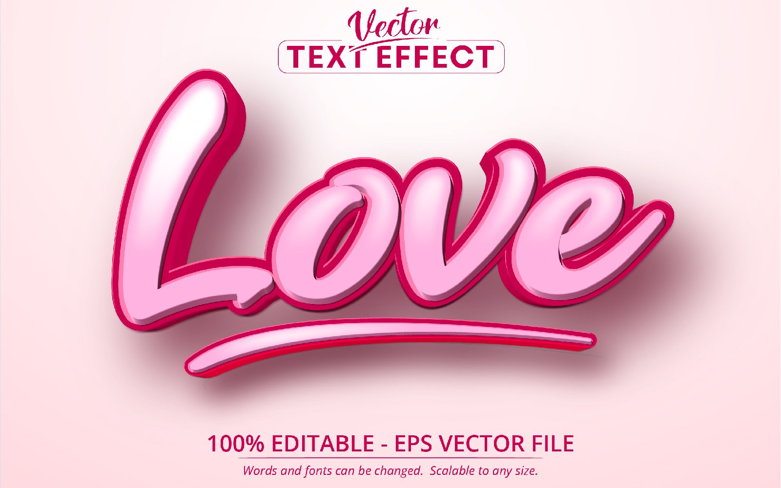 Template #219732 Effect Text Webdesign Template - Logo template Preview