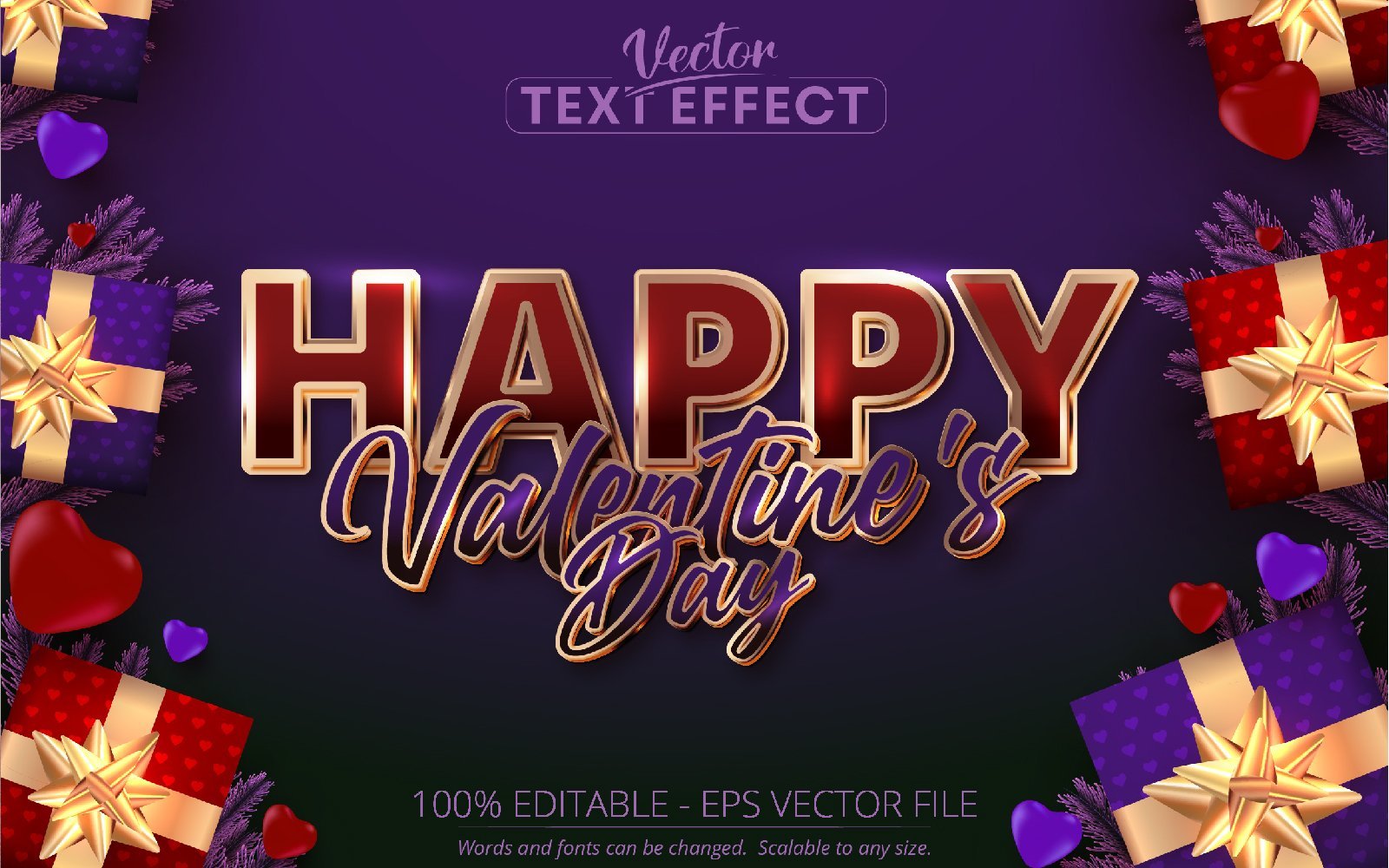 Template #219734 Effect Valentine Webdesign Template - Logo template Preview