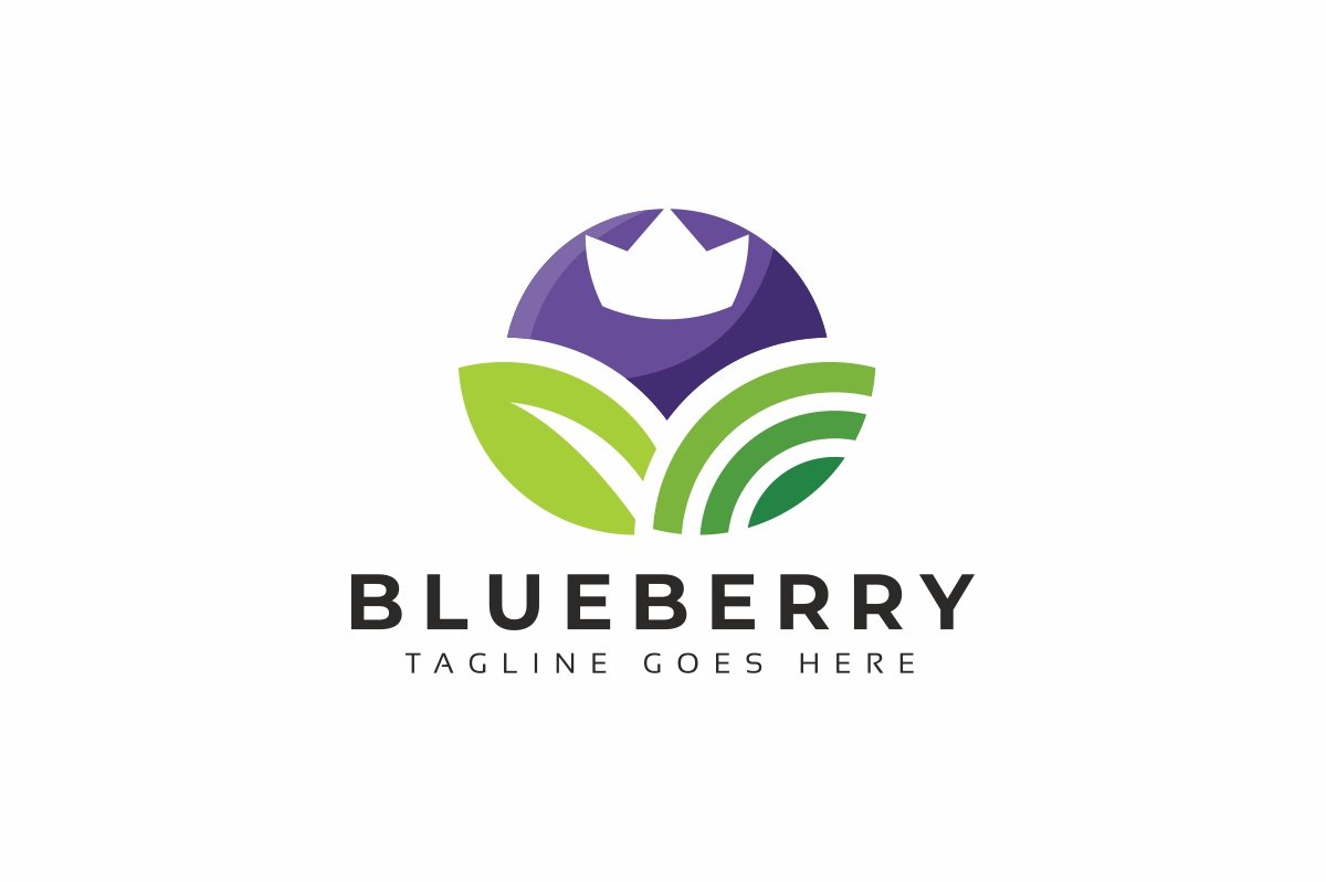 Kit Graphique #219794 Blue Blueberry Divers Modles Web - Logo template Preview