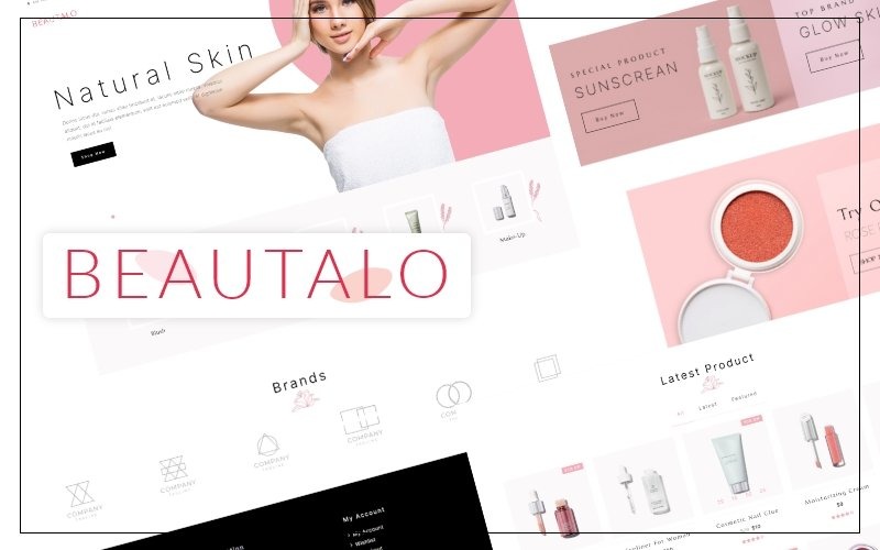 Beautalo - Cosmetic Multipurpose Woocommerce Theme WooCommerce Theme
