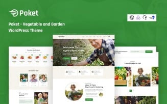 Poket - Vegetable and Garden WordPress Theme