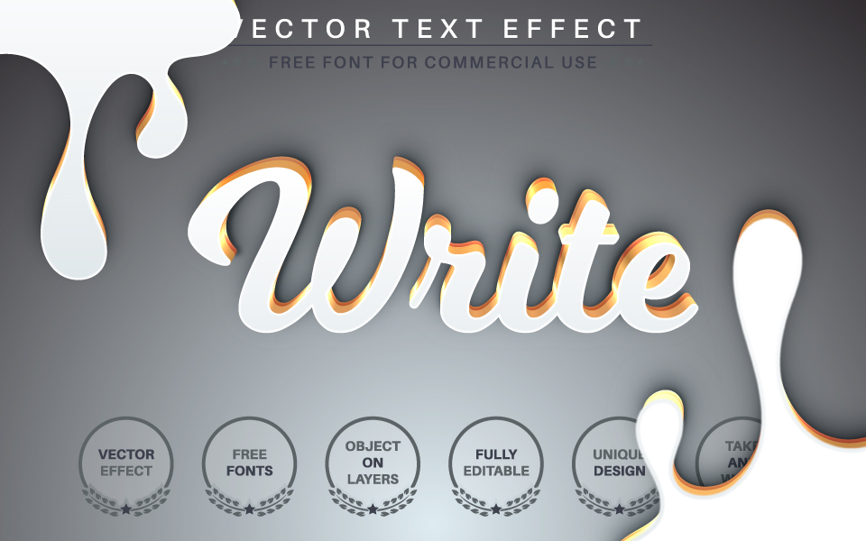 Template #219991 Effect Font Webdesign Template - Logo template Preview