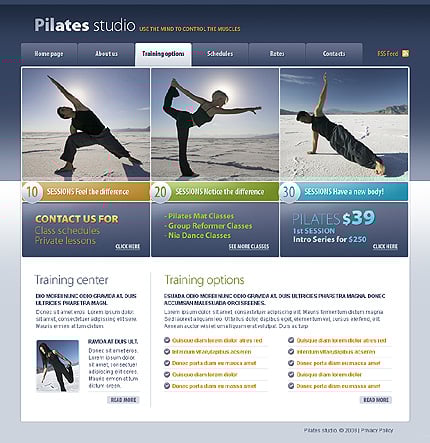 Шаблон сайта. Travel Agency landing. Спортивные сайты. Web site Sport Templates.
