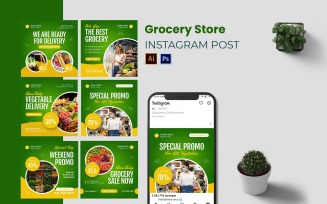 Grocery Store Instagram Post