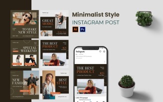 Minimalist Style Instagram Post