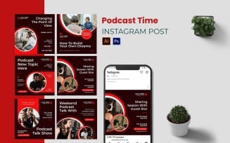 Podcast Time Instagram Post