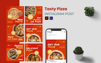 Tasty Pizza Instagram Post
