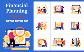 M357_Financial Planning Illustration Pack