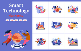 M369_Smart Technology Illustrations