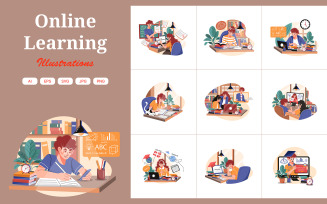 M374_Online Learning Illustrations