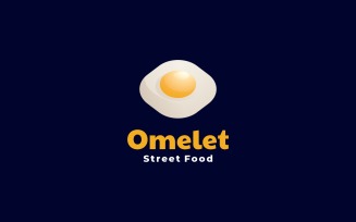 Omelet Gradient Logo Style