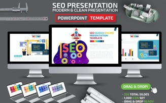 SEO Infographic Powerpoint slide
