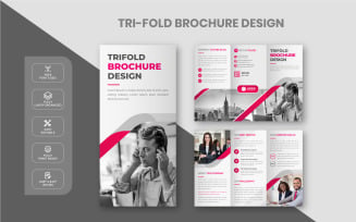 Creative Business Trifold Brochure Design Template