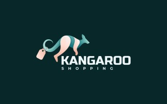 Kangaroo Gradient Logo Template